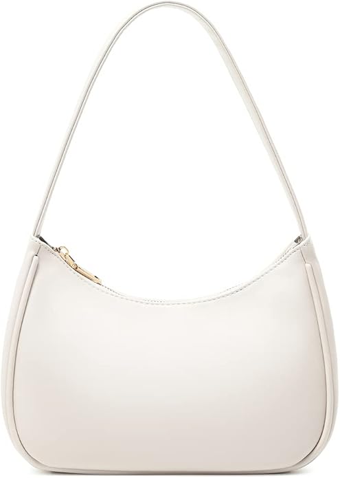 Shoulder Bags for Women, Cute Hobo Tote Handbag Mini Clutch Purse with Zipper Closure
